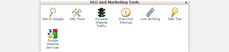 Shared Hosting Attracta SEO and Marketing Tools