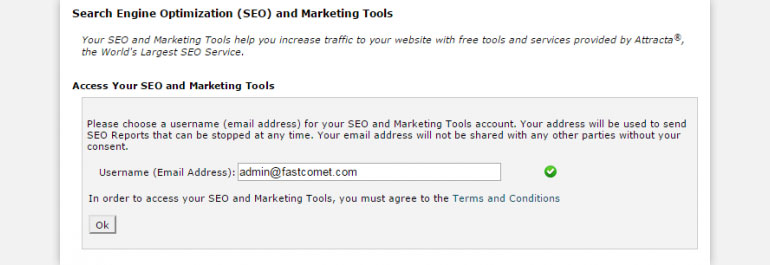 Accessing SEO and Marketing Tools