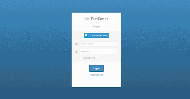 You Can Now Access FastComet Client via Clef