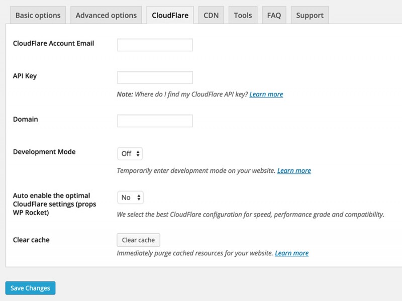 FastComet CloudFlare Integration