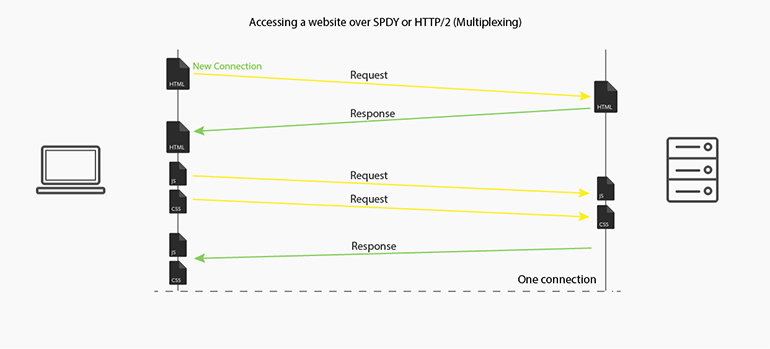 Accessing Websites Over SPDY or HTTP/2