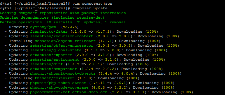 Update Symfony with Code - FastComet