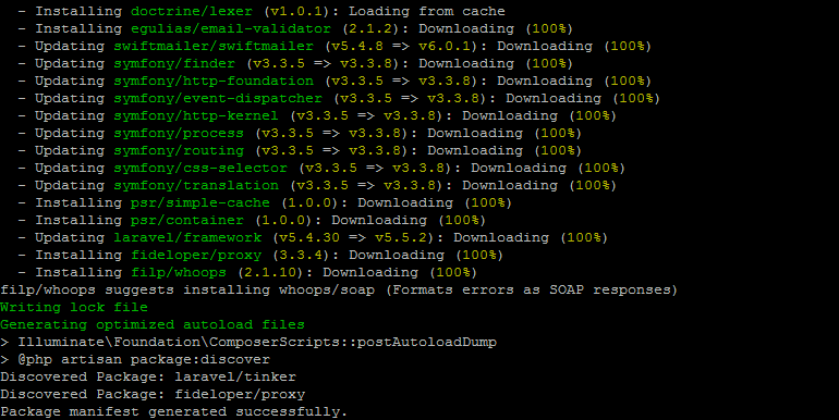 Updating Laravel to Latest Version - FastComet