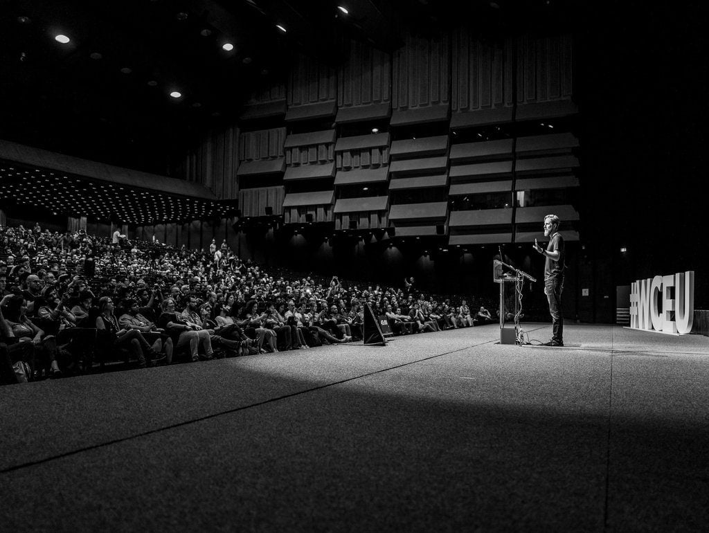 Matt Mullenweg at WCEU 2018