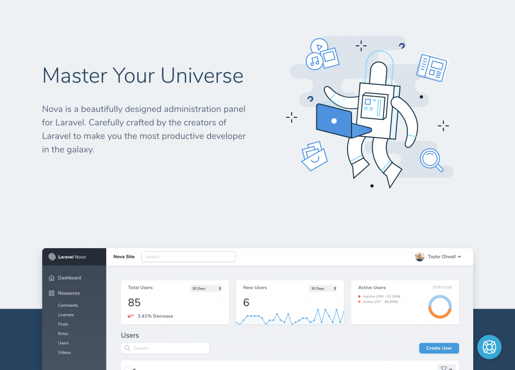 Master Your Universe with Laravel Nova