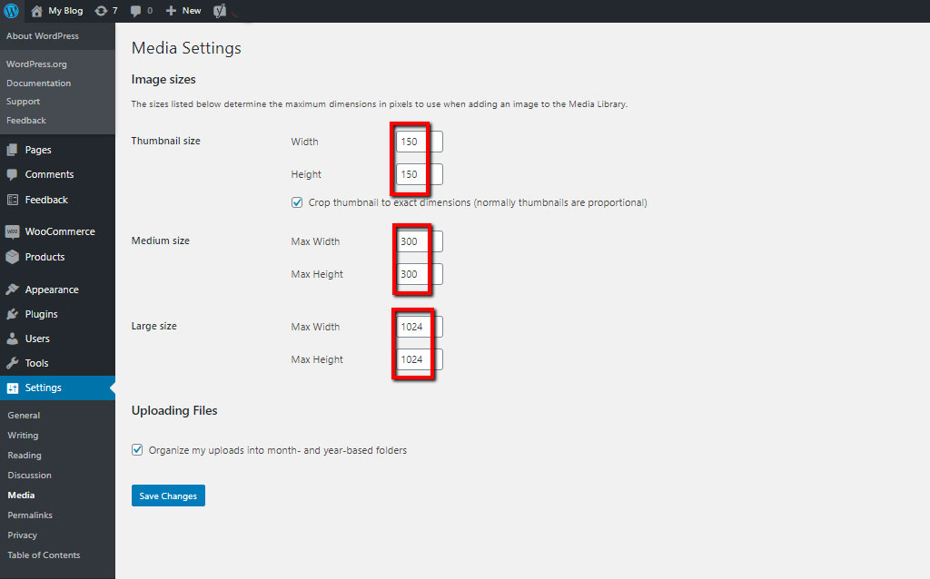 Edit Your Image Settings as You WIsh