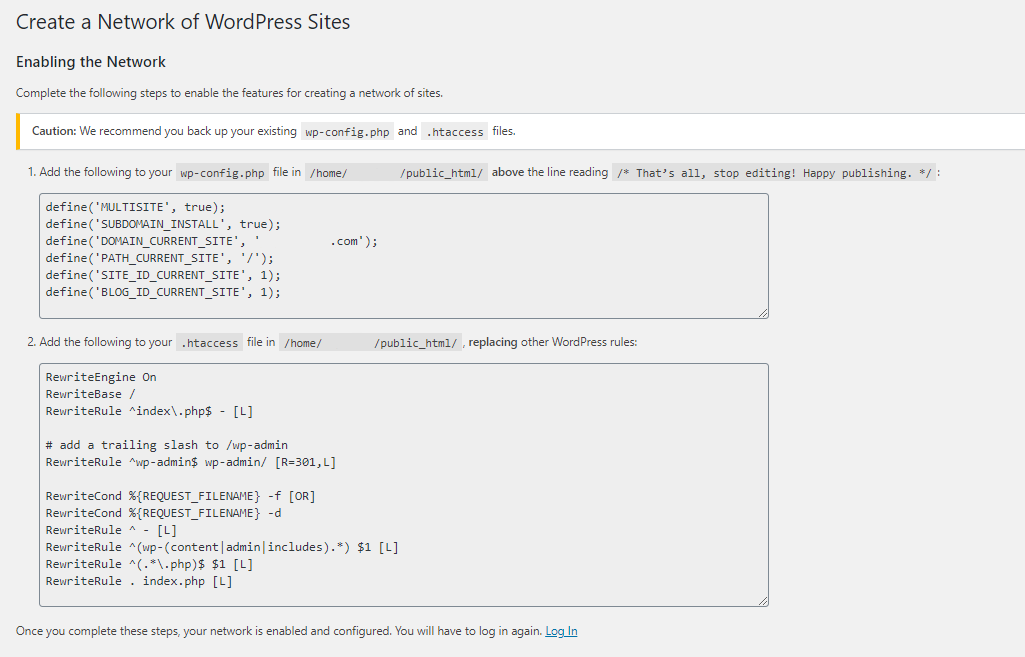 WordPress Snippets to Use for Enabling your Network