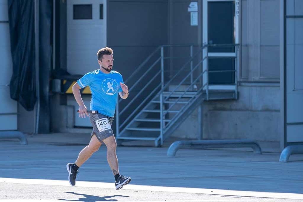 Ivan Dimitrov Running the Marathon