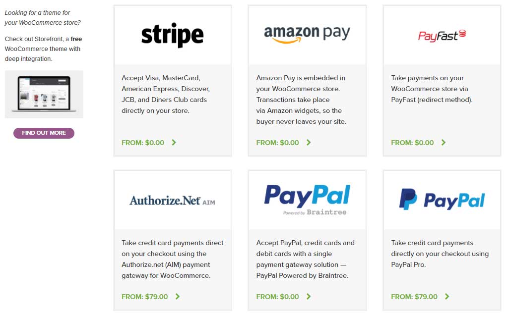 WooCommerce Payment Gateways