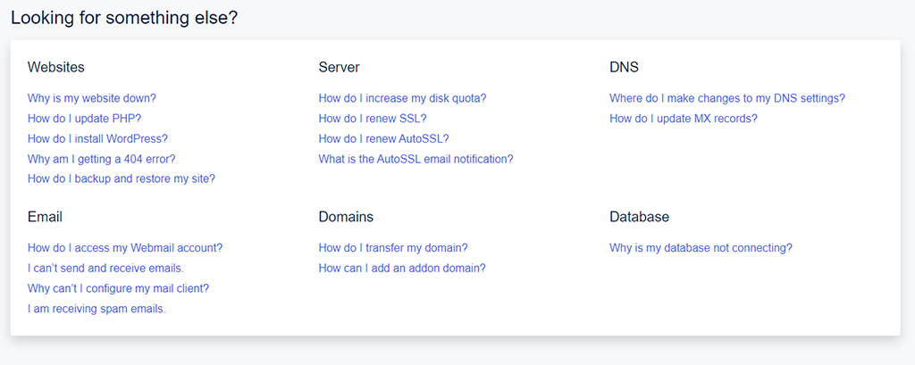 cPanel Jupiter Solutions Page