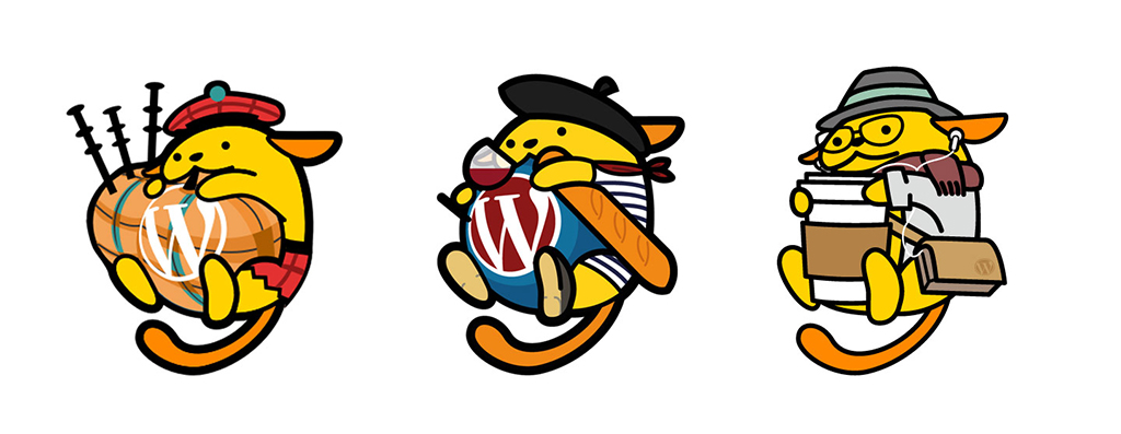 Diverse Wapuu Designs