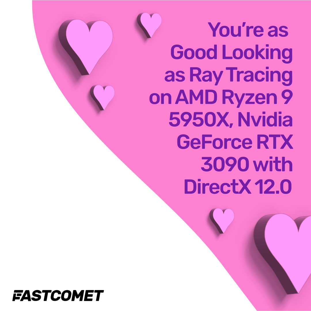 Valentine's Day Card Ray Tracing
