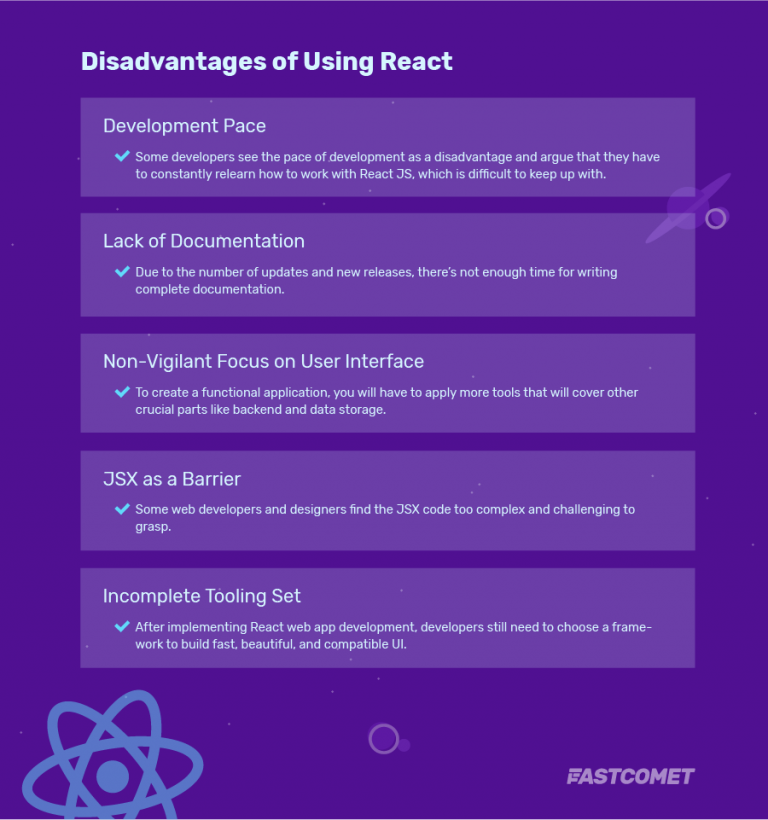 Evaluating the Advantages and Disadvantages of React JS | FastComet