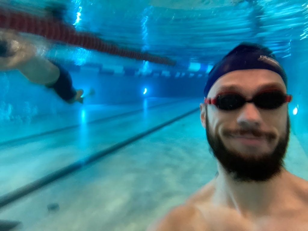 Teodor Swimming Selfie