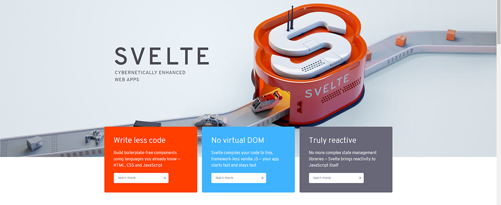 Svelte Homepage