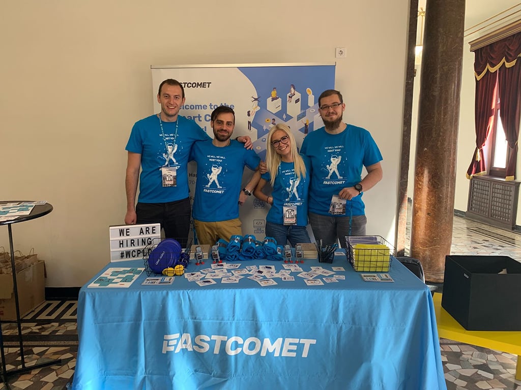 FastComet @ WordCamp Plovdiv