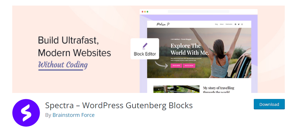 Gutenberg Blocks Plugin Page