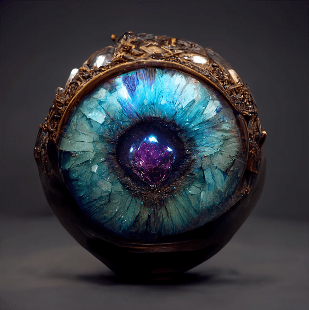 Crystal Eyeball Jewel