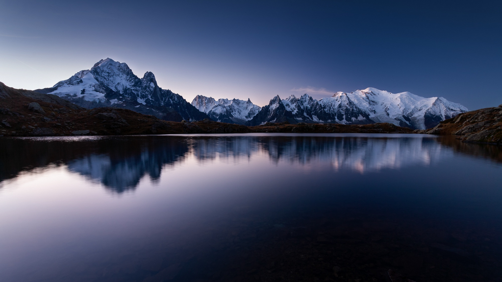 Mount Mont Blanc in France