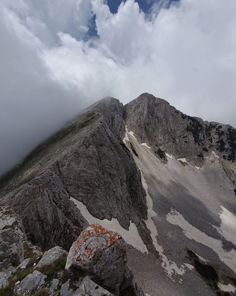 Dangerous Mountain Peak