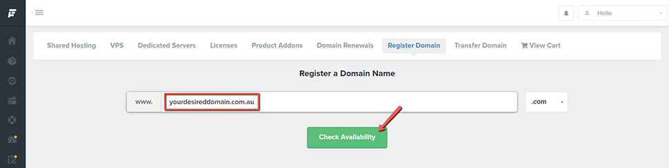 Check .AU Domain Availability