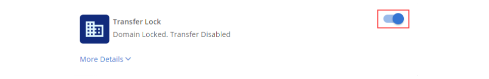 Disable Transfer Lock with Bluehost