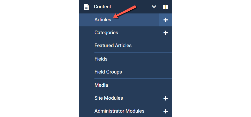 Go to Content Articles