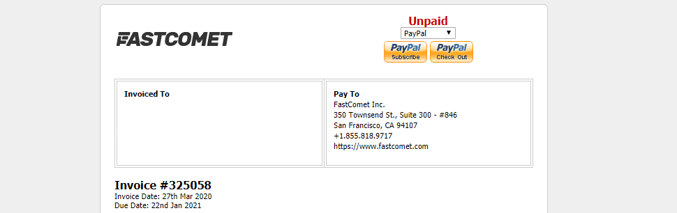 Pay Your Unpaid Renewal via PayPal
