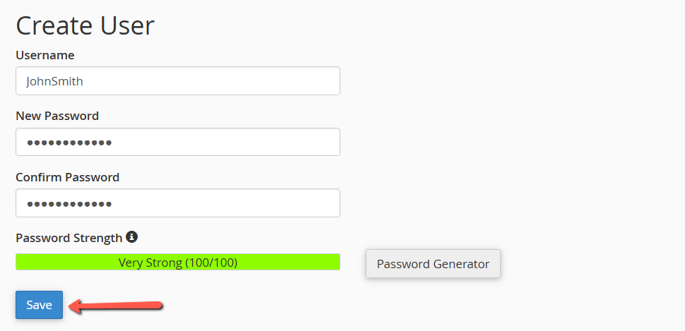 Set a User and Password for the Protected Directory