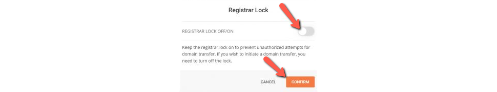 Unlock Domain Siteground