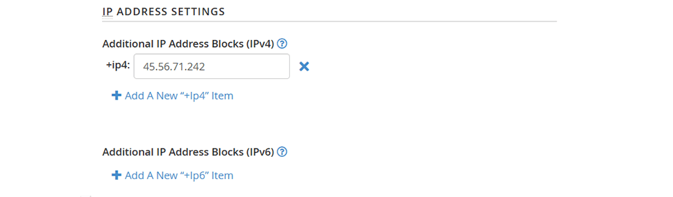 SPF Record IP Address Settings