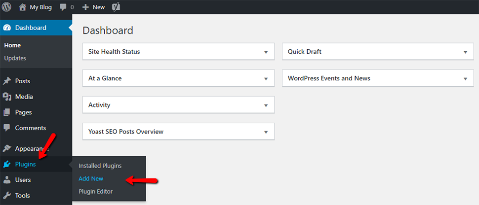 WordPress Add New Plugin