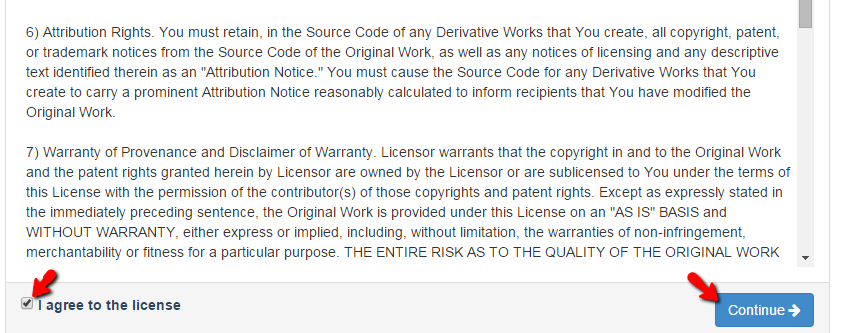 License Agreement