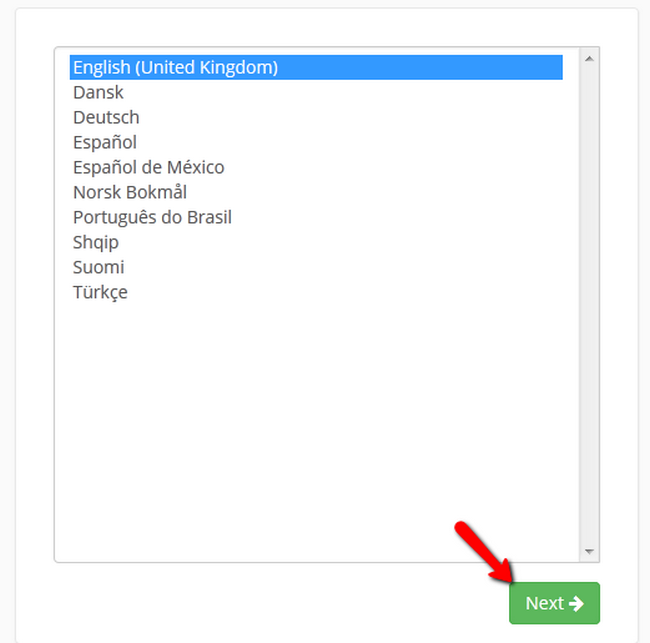 Choosing Arastta Language