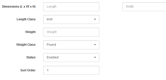 Data Measurement Units Configuration in Arastta