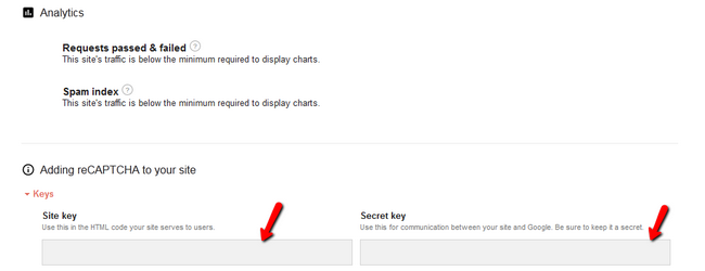 Generating the private and public keys