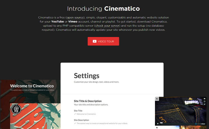 Cinematico introduction