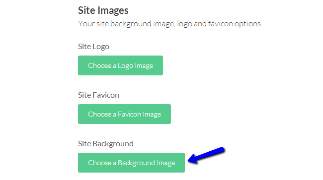 Upload background image in Cinematico