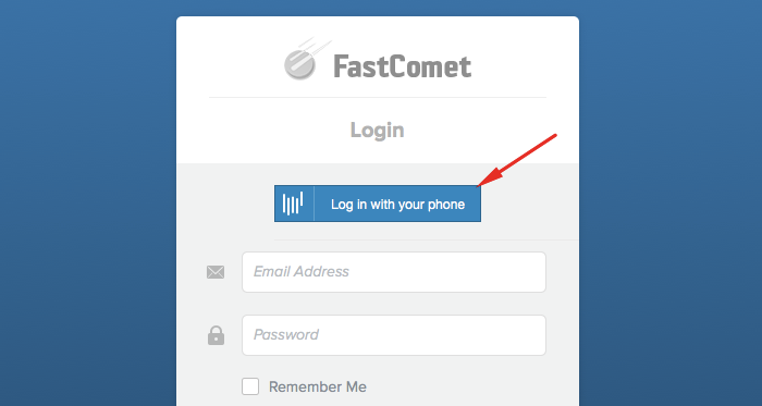 FastComet Client Area Login