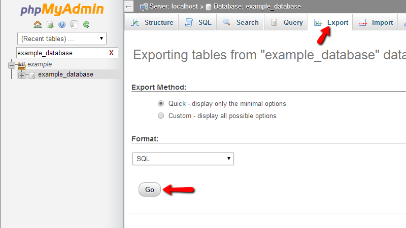 exporting-your-database