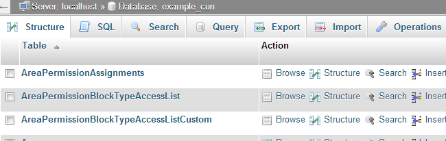 Use Export feature in phpMyAdmin