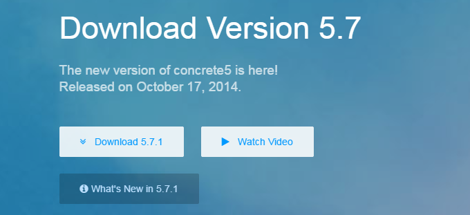 Download latest Concrete5