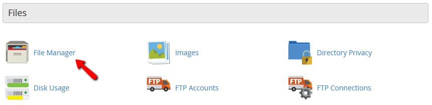 cpanel file manager