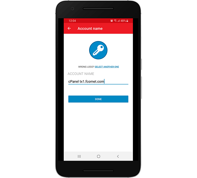 Finish 2FA Entry Creation in Authy