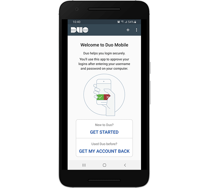 Getting Started with Duo Mobile Two-factor Authentication