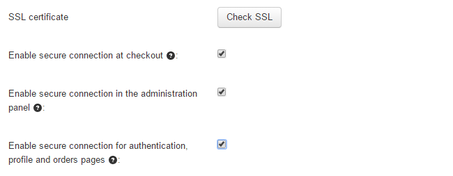 Enable SSL in CS-Cart