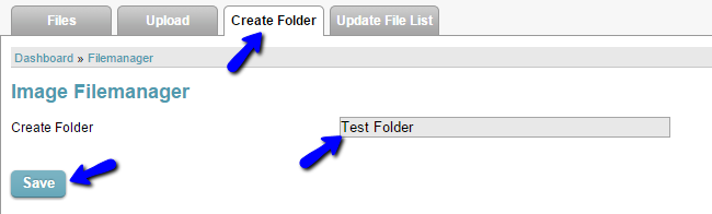 Create images folder in CubeCart