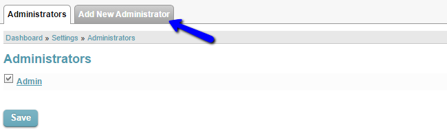 Add administrator in CubeCart