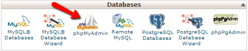 cPanel-phpMyAdmin