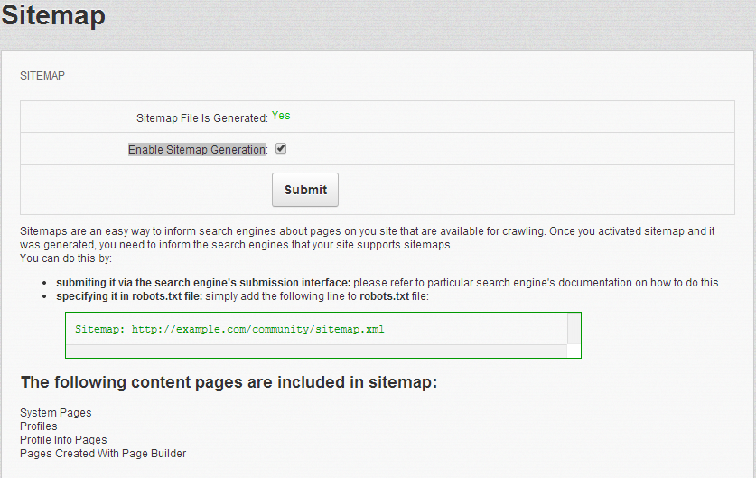 sitemap-generation